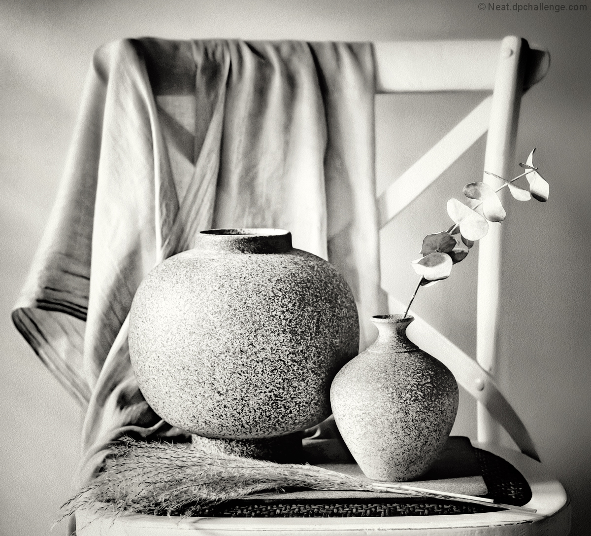 Still life on a chair