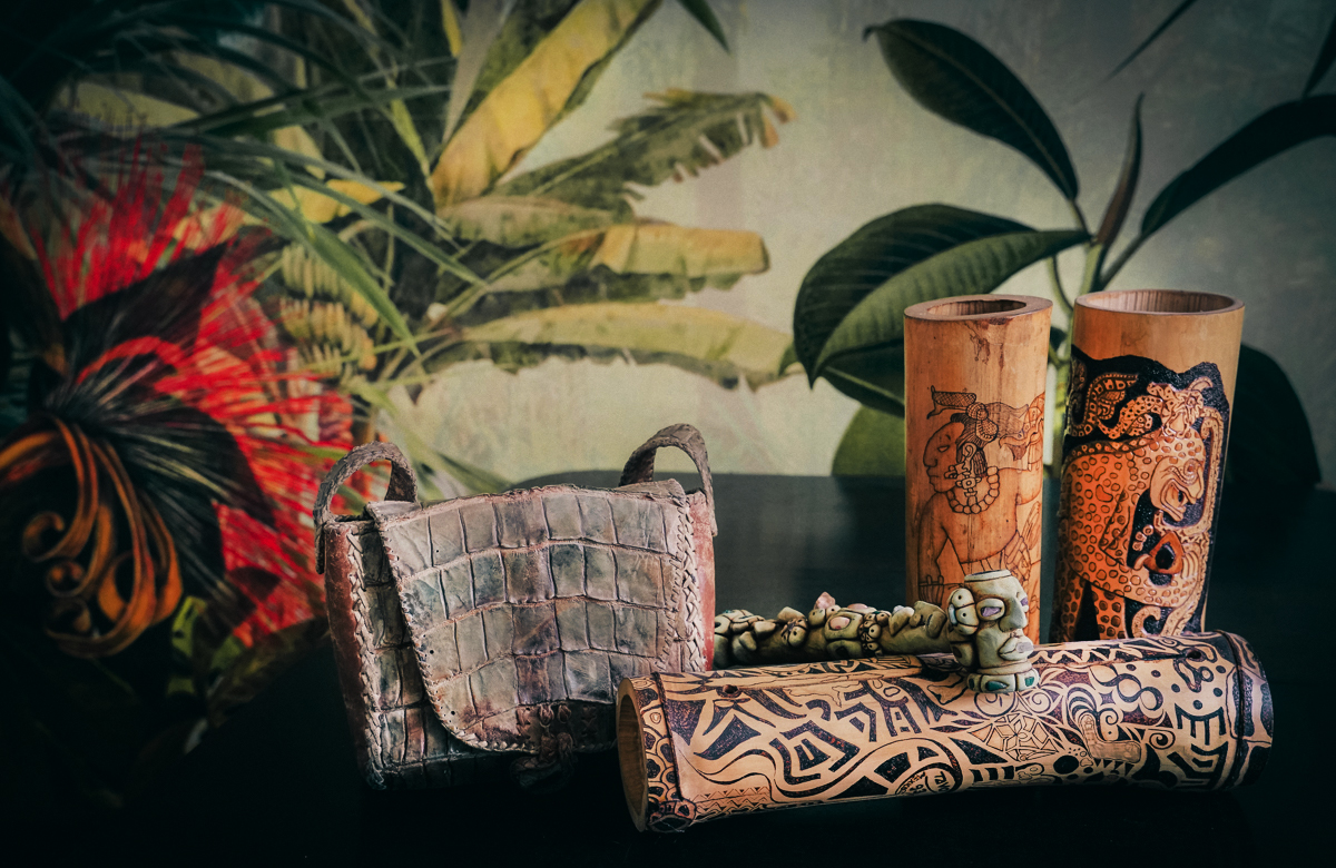 Teponaztli  - and other handcrafted souvenirs from Mexico
