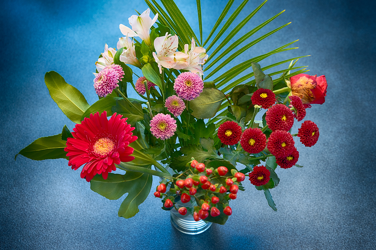 Vase with flowers