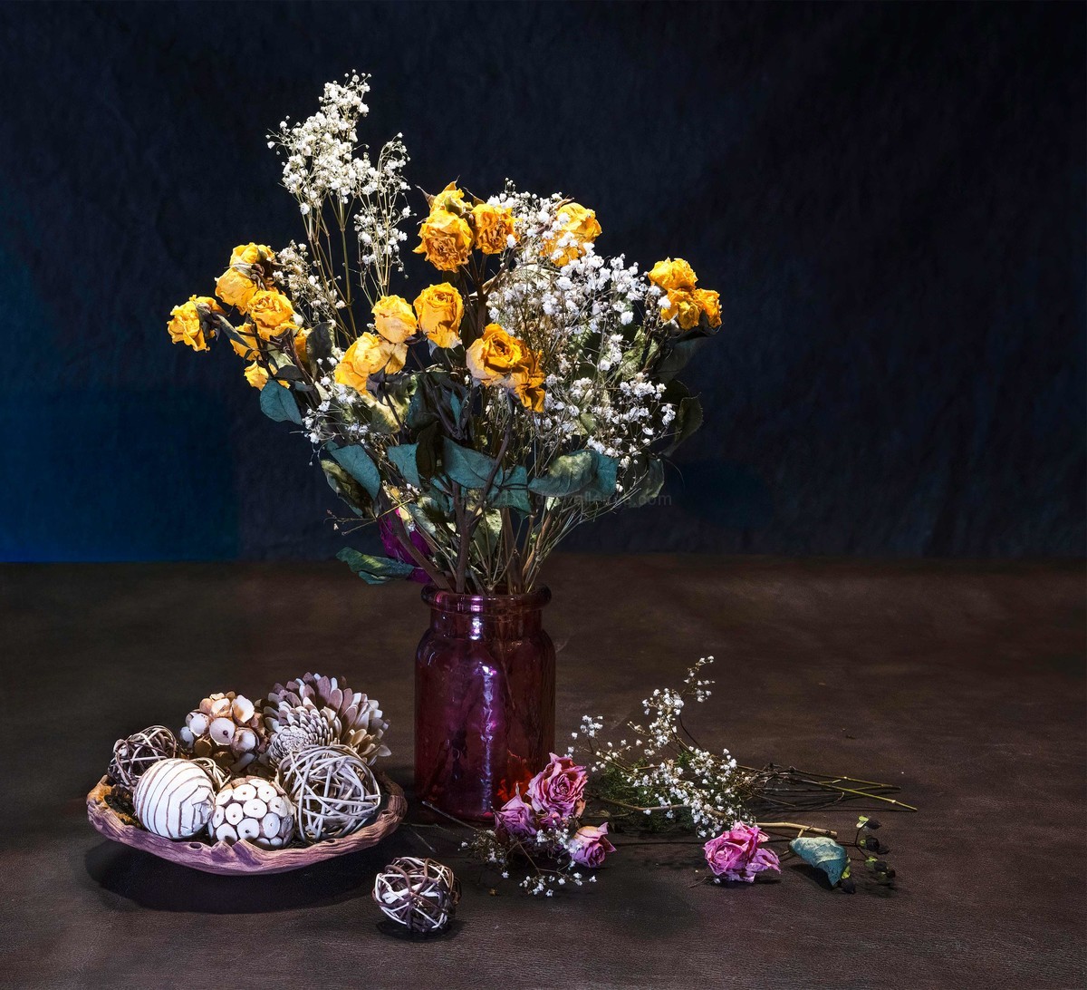 A Dried Arrangement