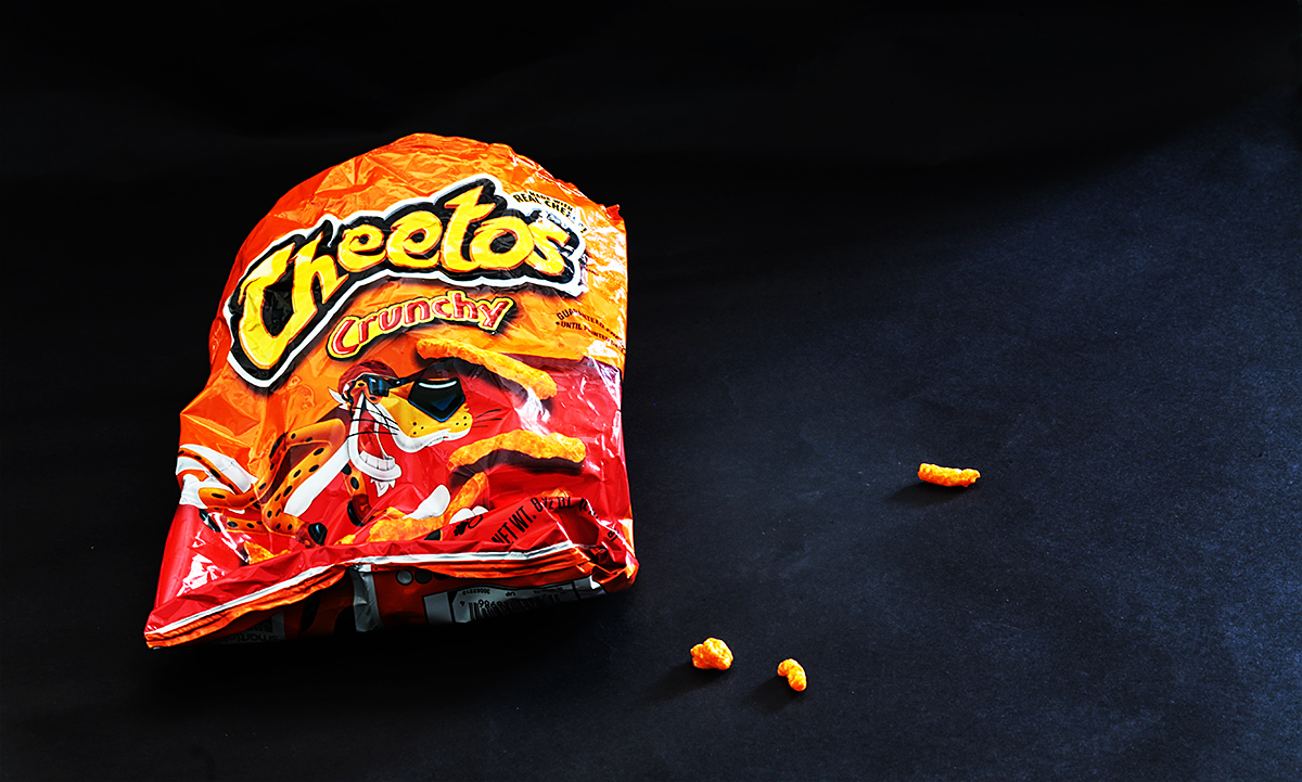 Crunchy Cheetos <br>  Get there Early.