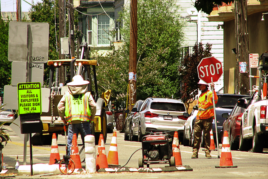 Construction Disrupts Neighborhood Access