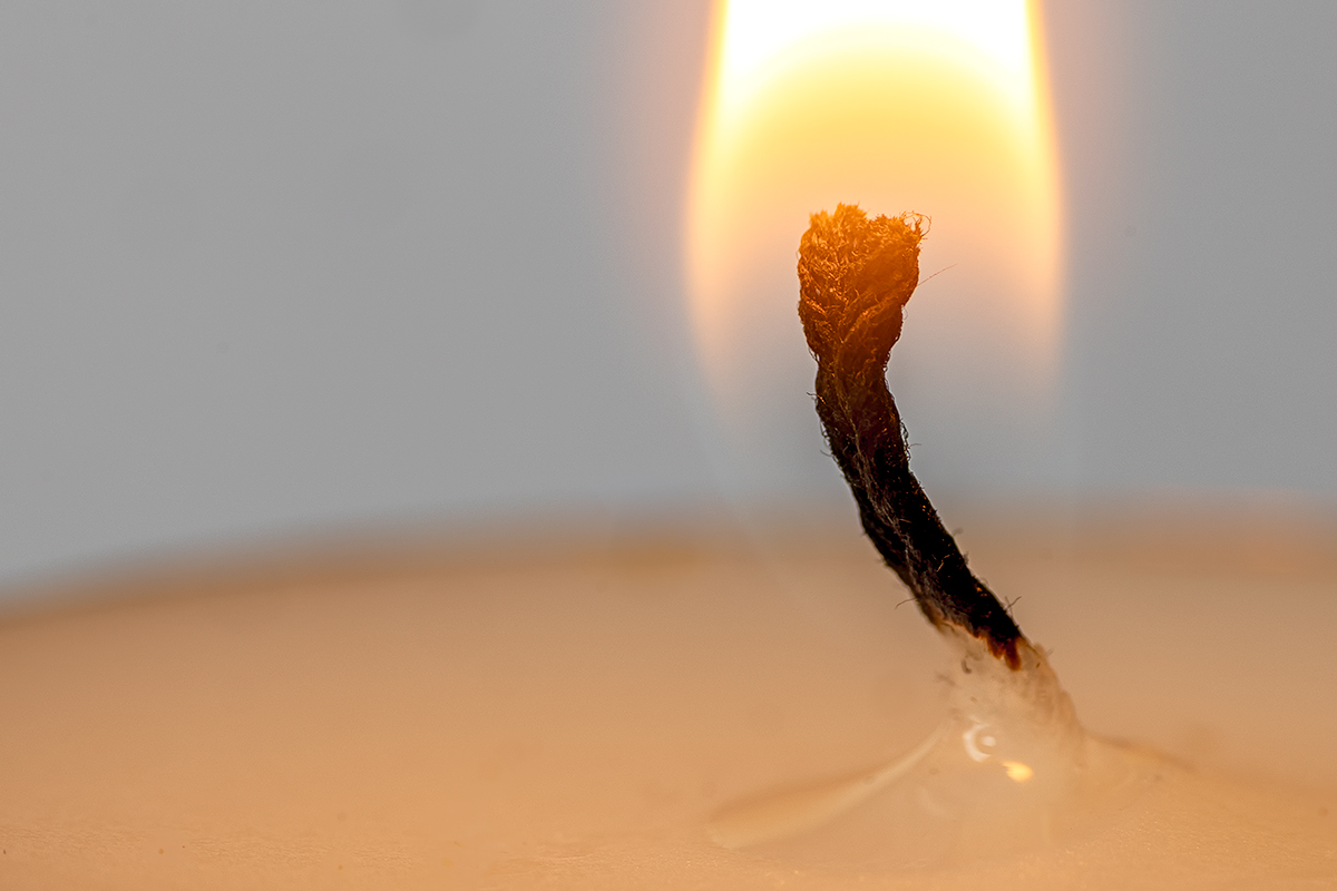 Burning for tea