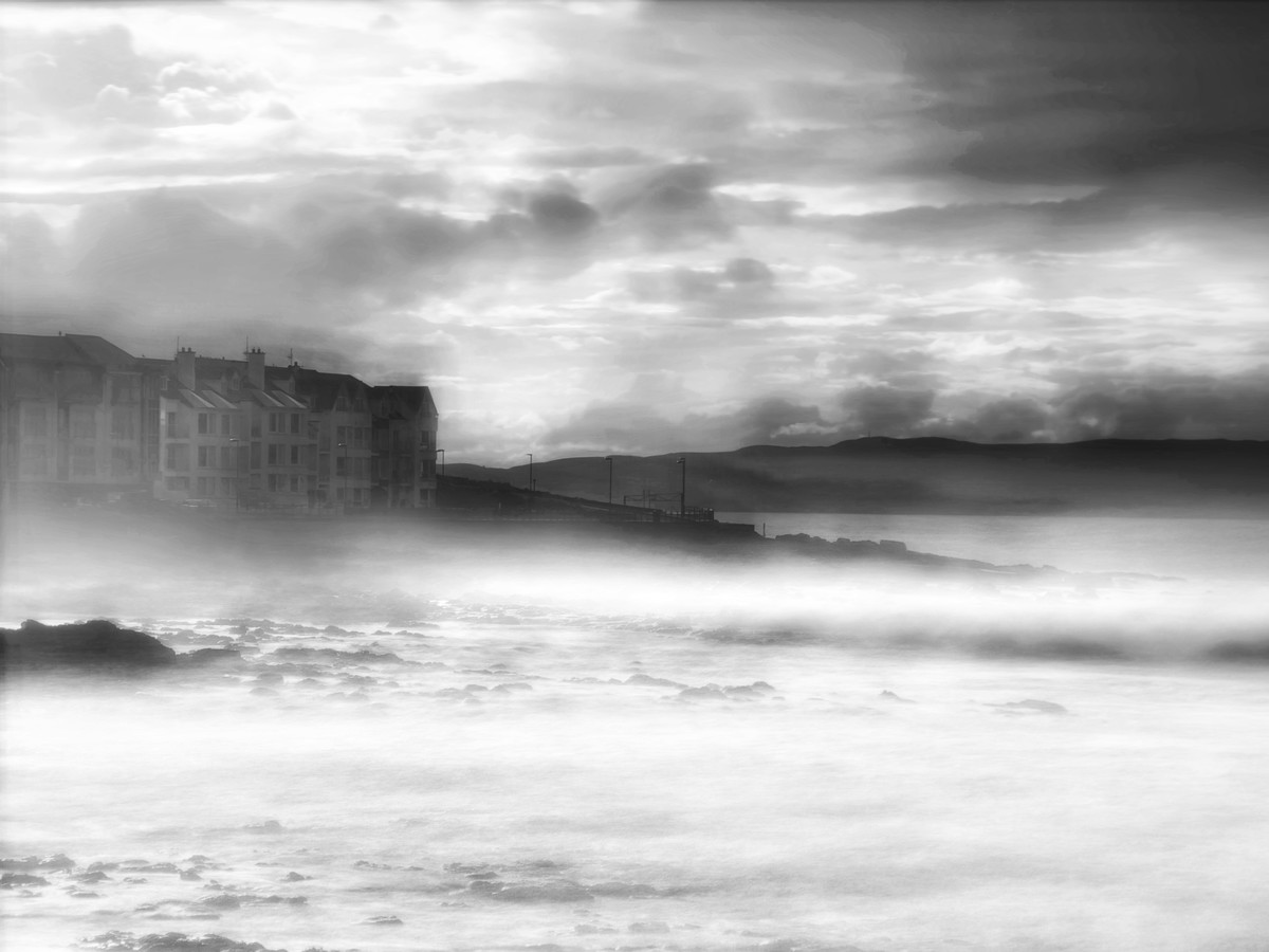 A coastal town