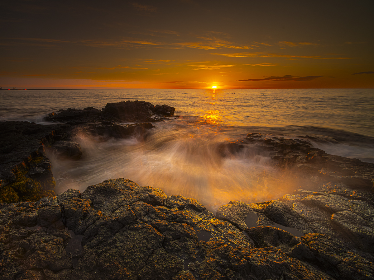 Sunset Over the Horizon