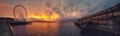 Sunset over Pier 58