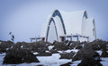 Church on the hill. 