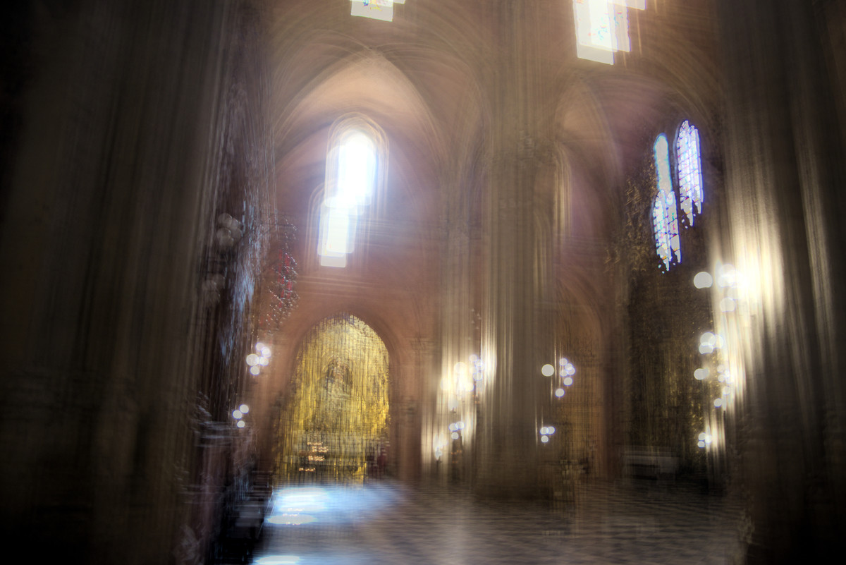 Interior of Saint Mary  church