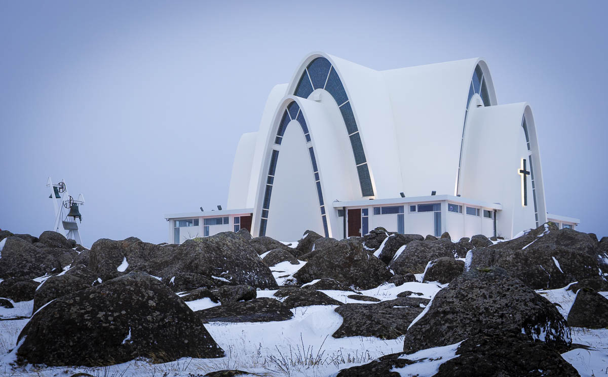 Church on the hill. 