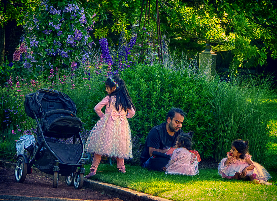 In the Park with Papa