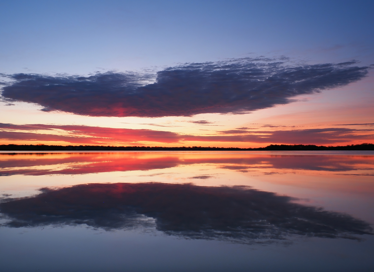 First sunrise of May