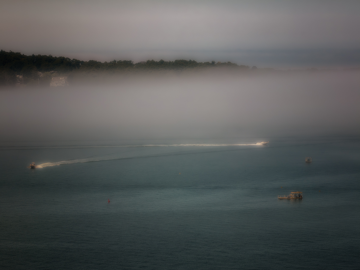 Summer Fog, Duxbury Bay