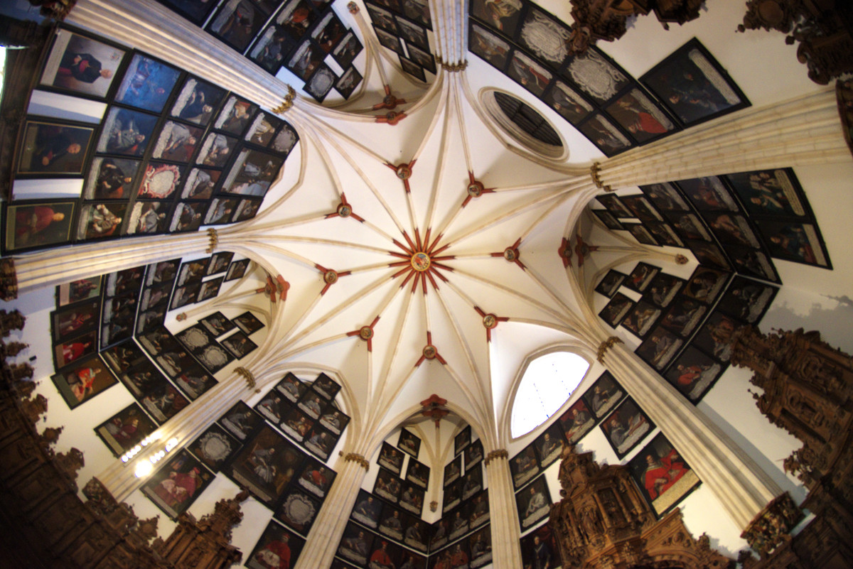 Vault of Burgos Gothic Cathedral