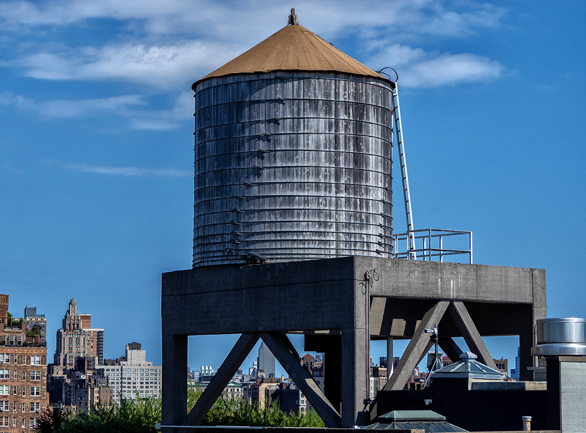 rooftop water tank