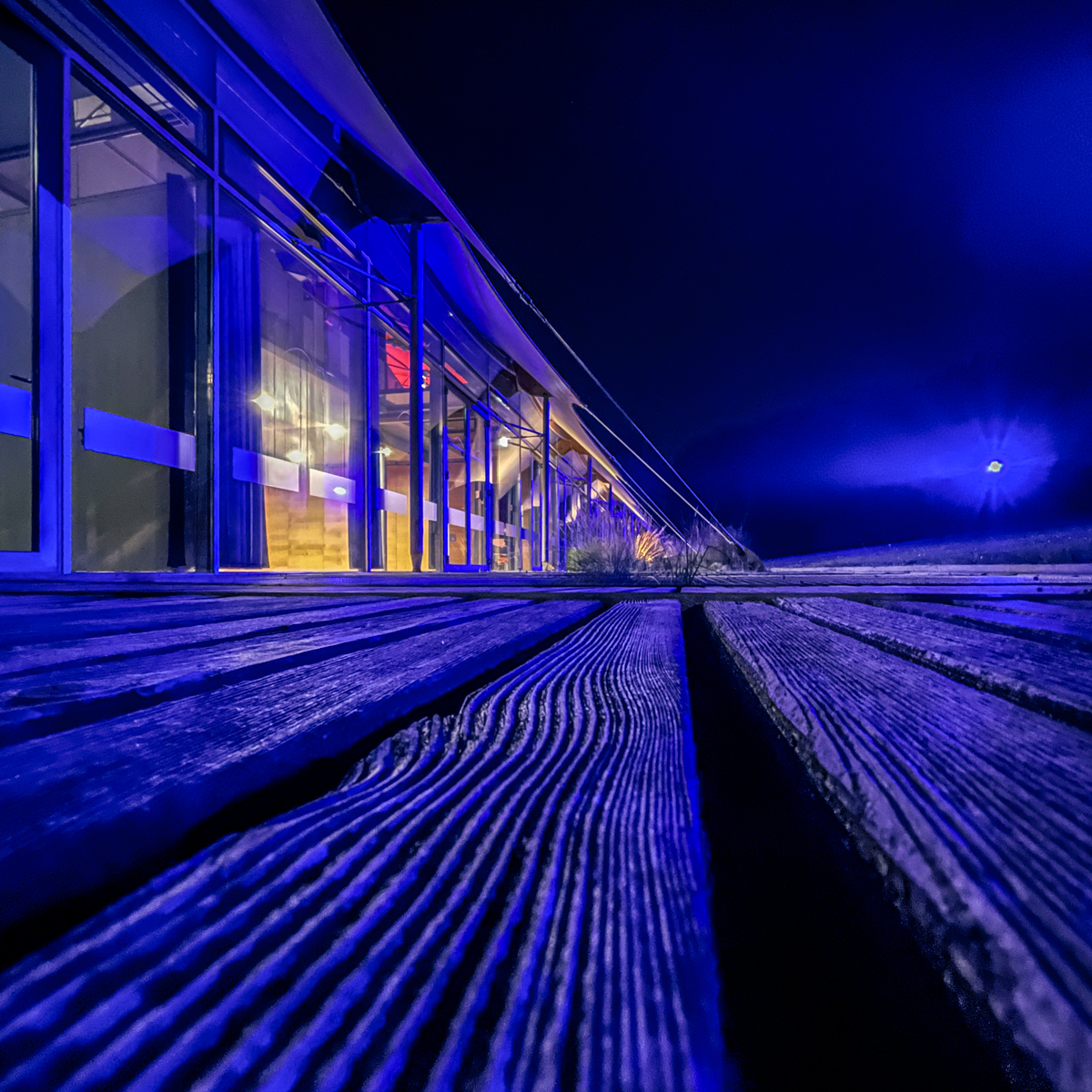 Blue Night - Amber Light