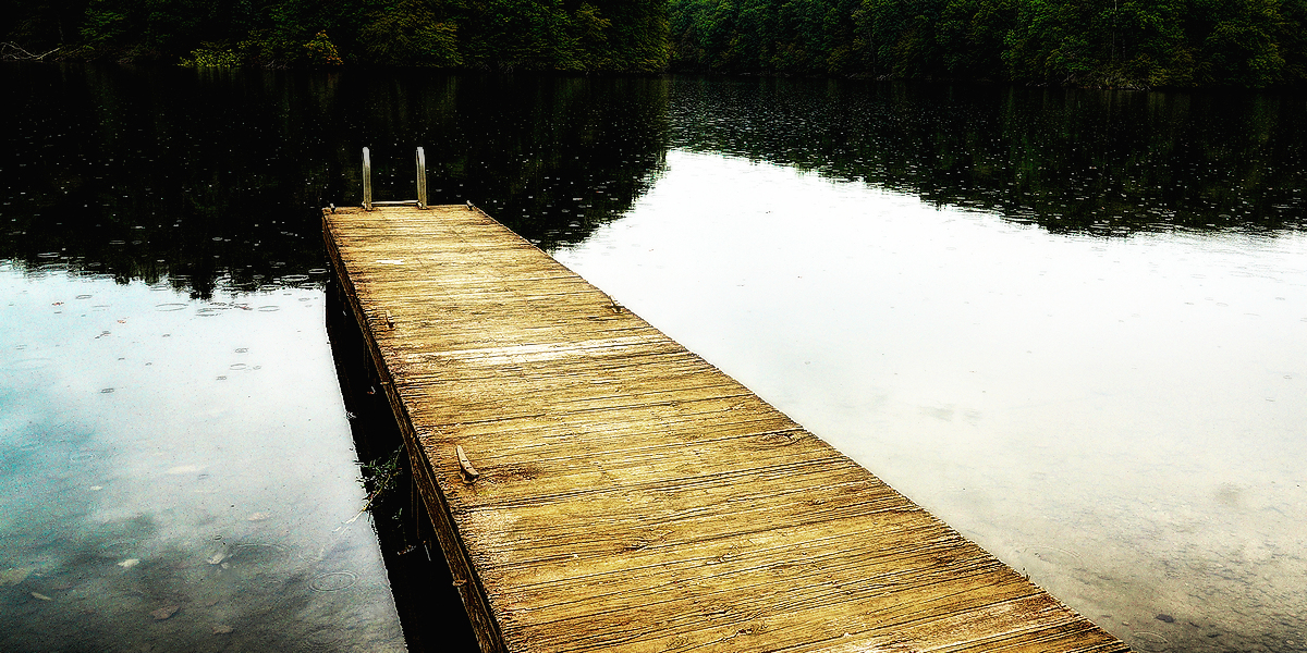 Handy ladder for when you're told to 'take a long walk off a short pier'.