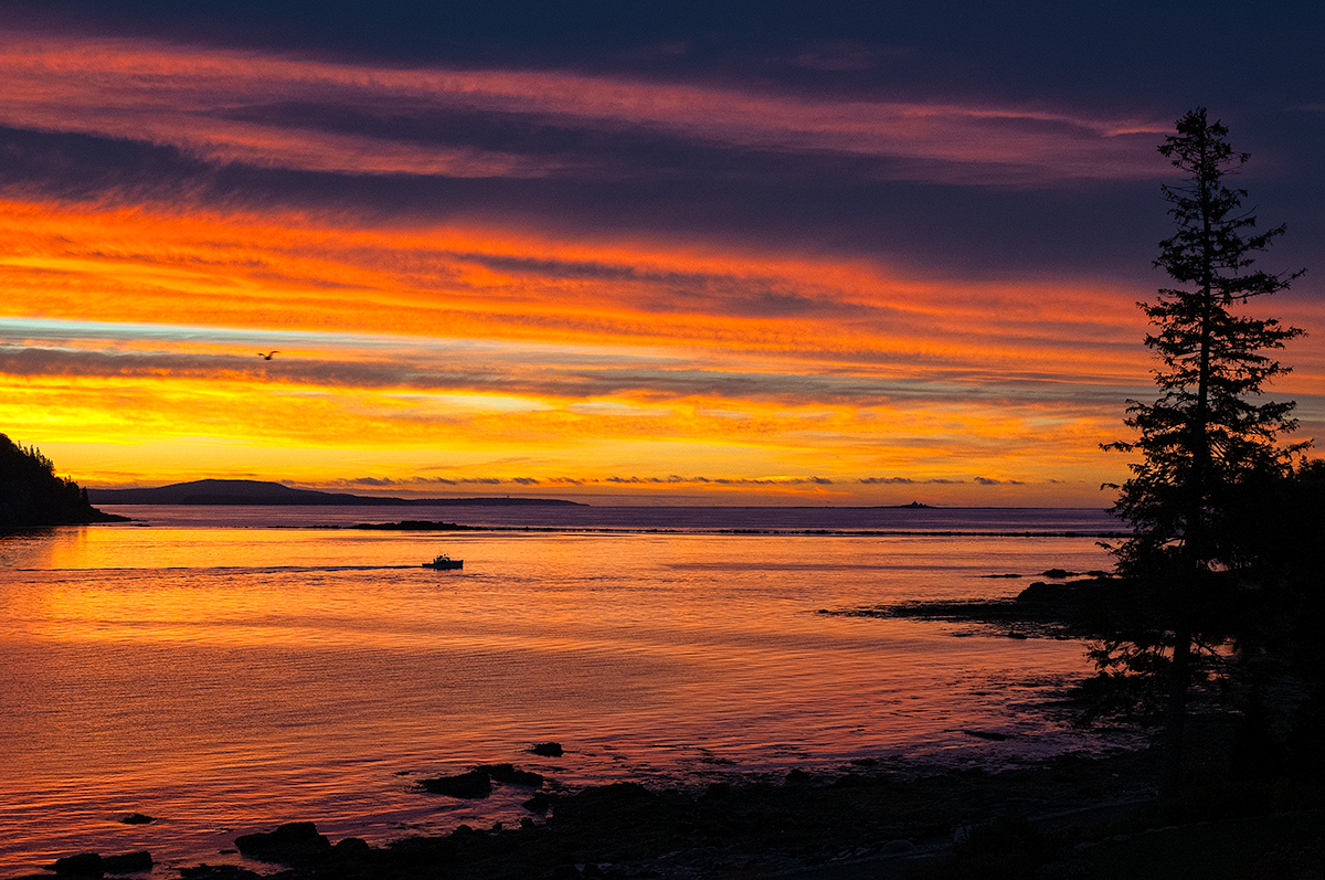 Red skies at morning