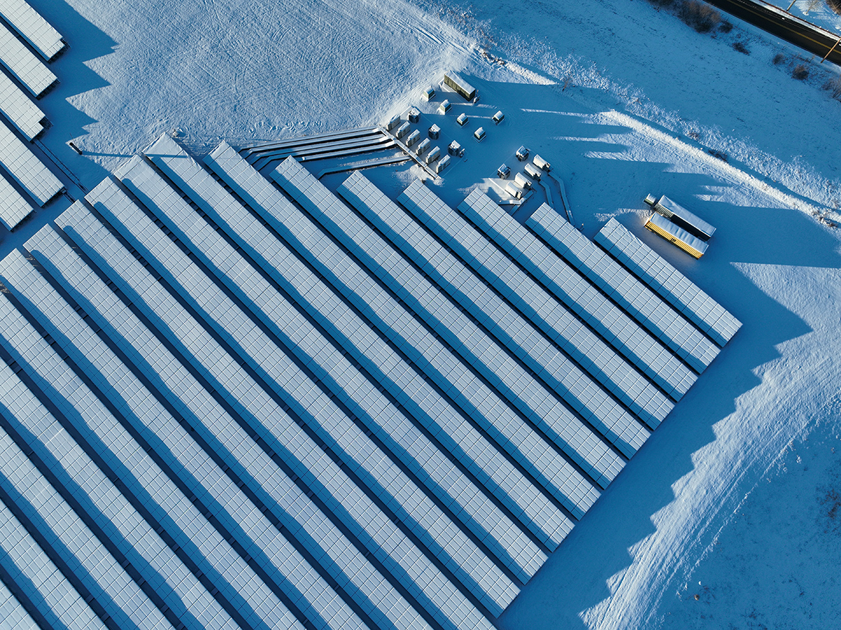 Solar Array, Midwinter