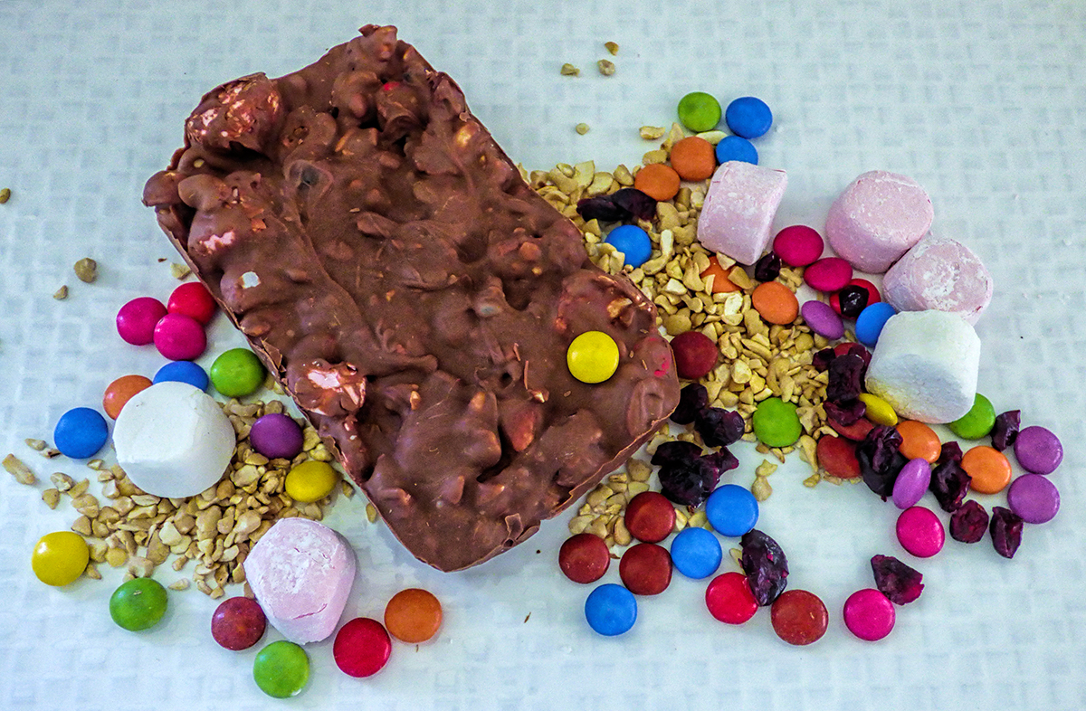 Rocky Road. Without Chocolate it would just be Gravel.