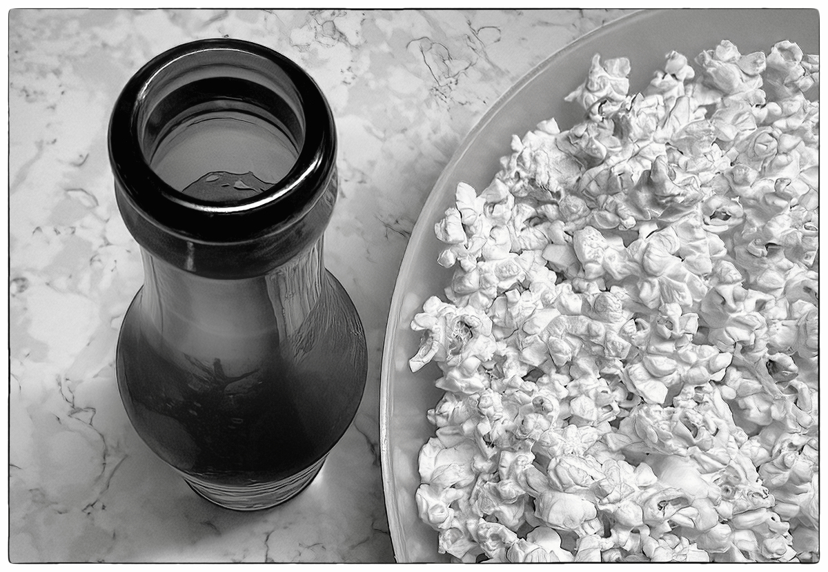 long neck & popcorn