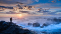 Misty Midnight in the Land of Fire and Ice