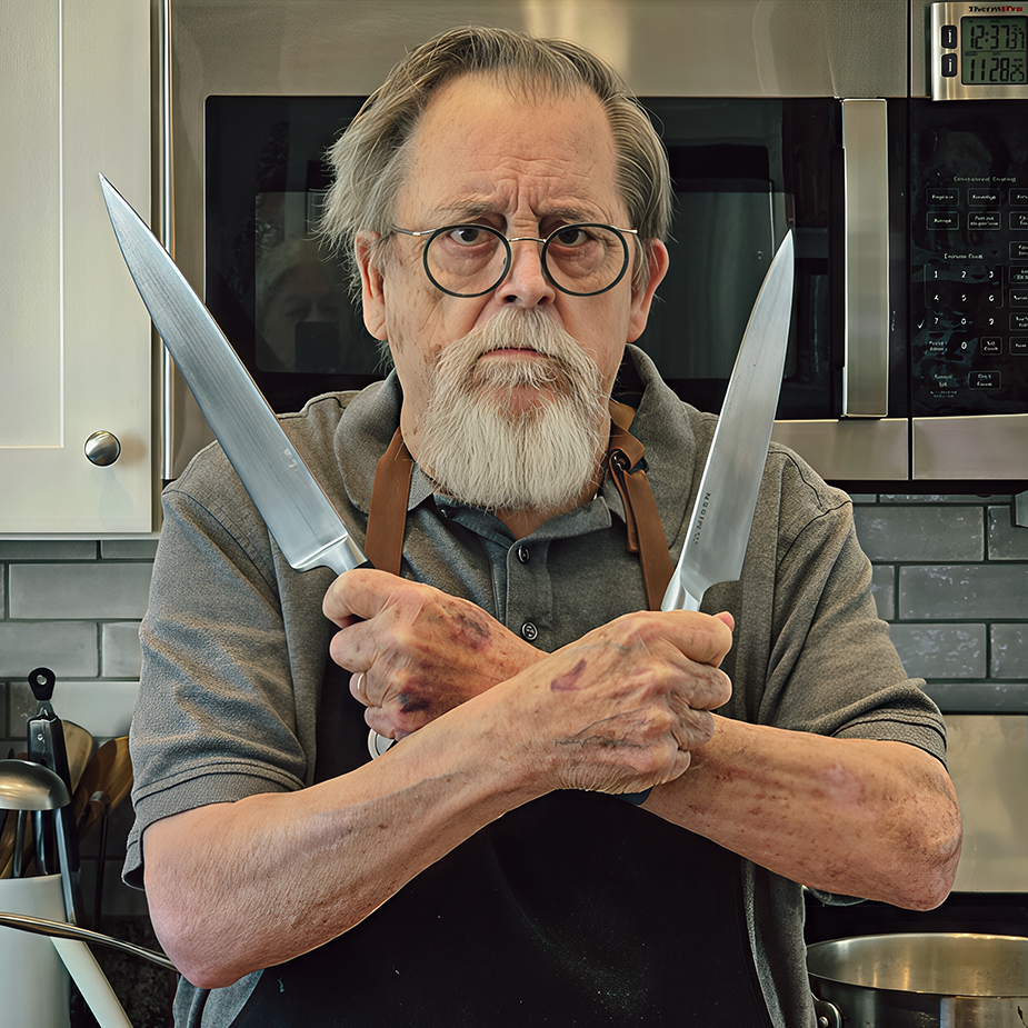 Stay outta' my kitchen! Seriously!