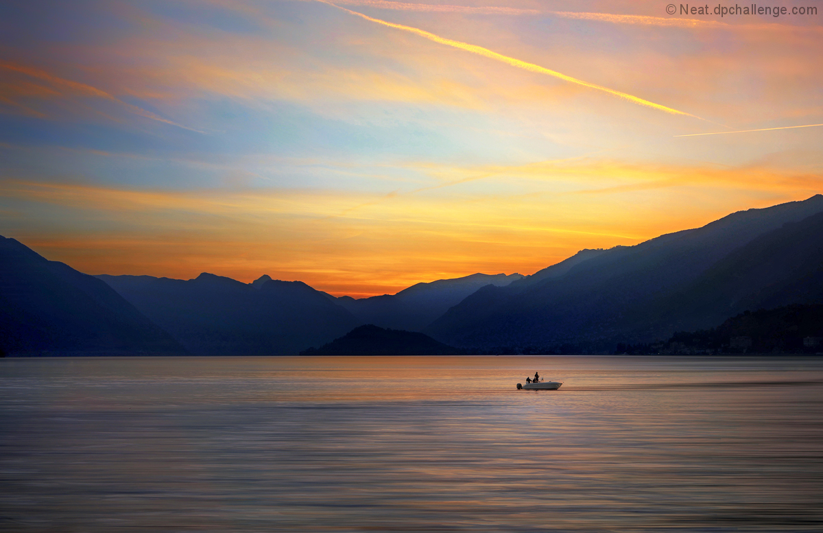  Mountains and the deep blue sea