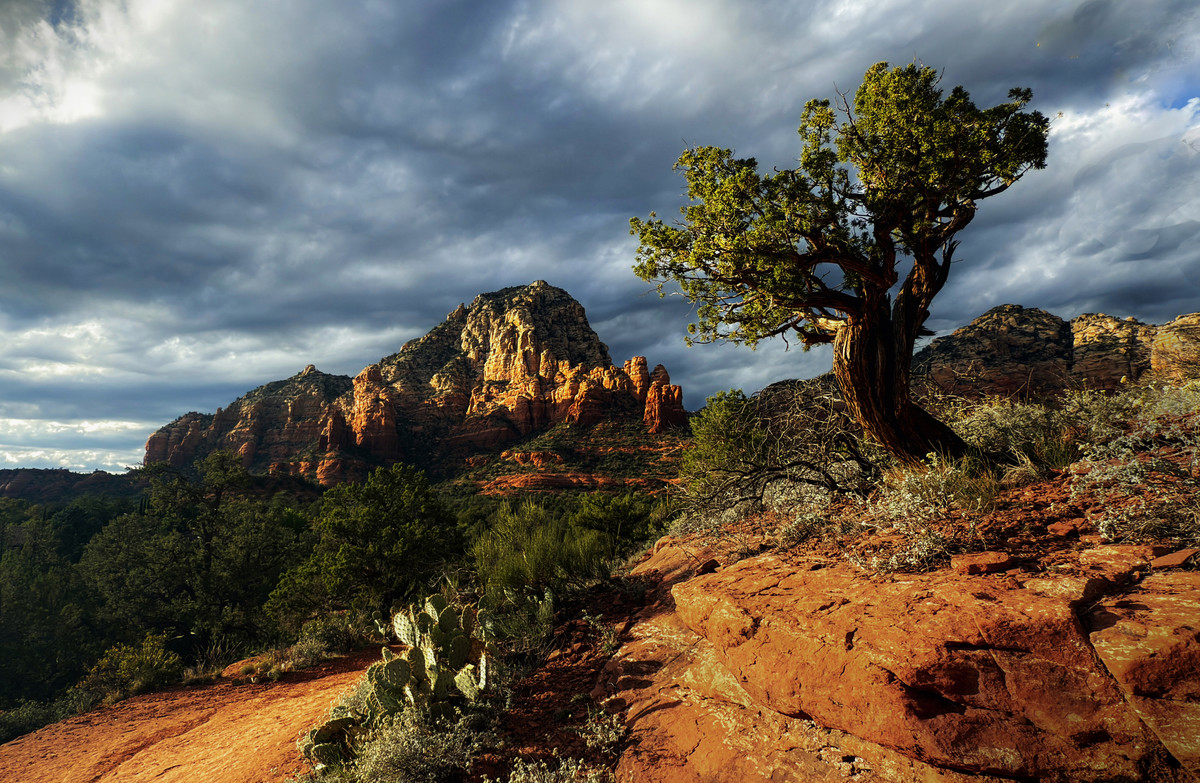 Stormlight Over Red Rock