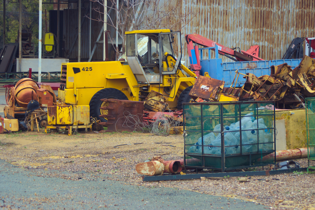 Old and abandoned junk on sale