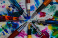 Colorful pens