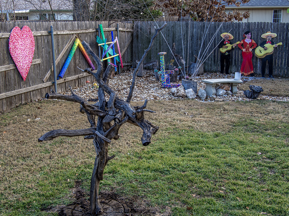 backyard art