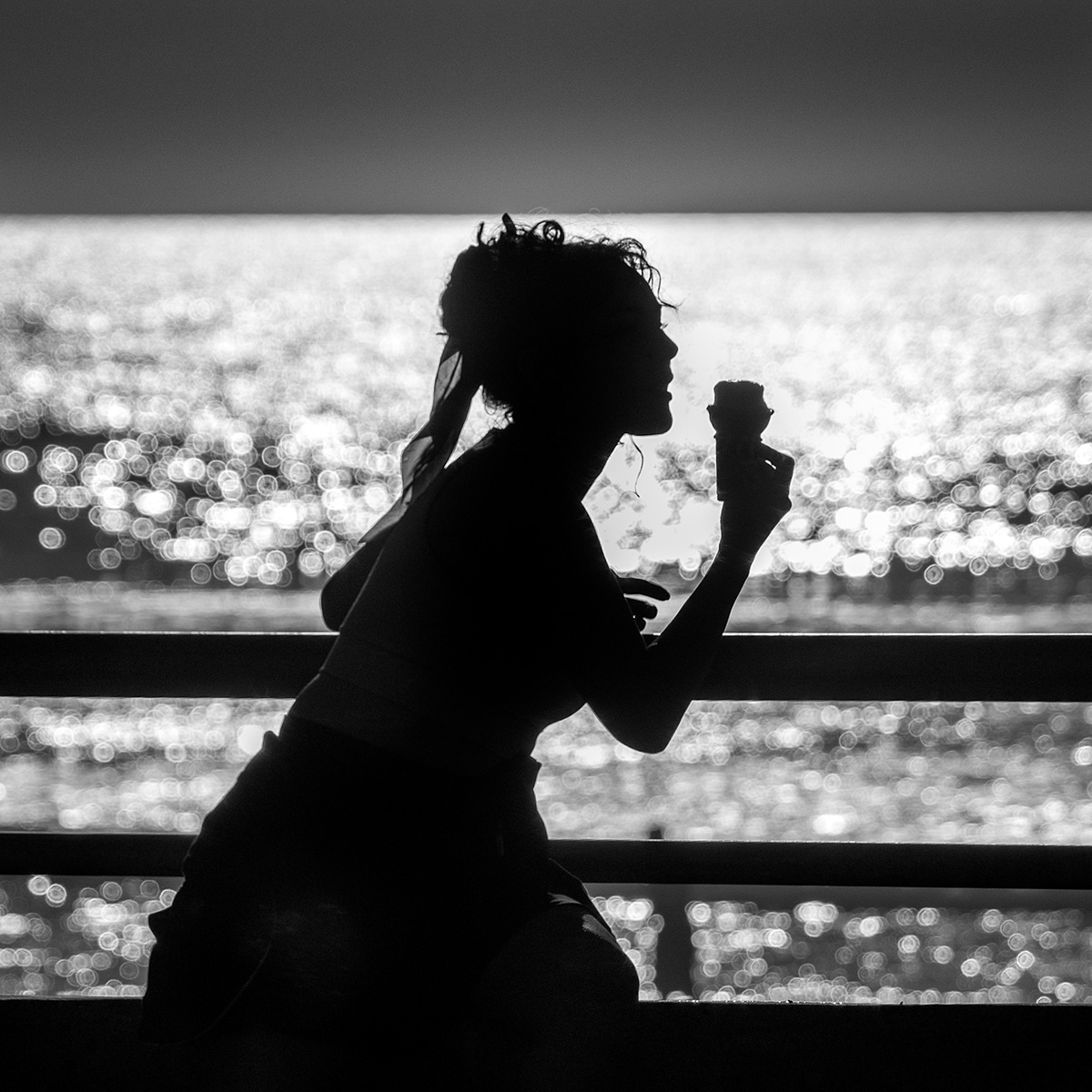 Girl with an ice cream