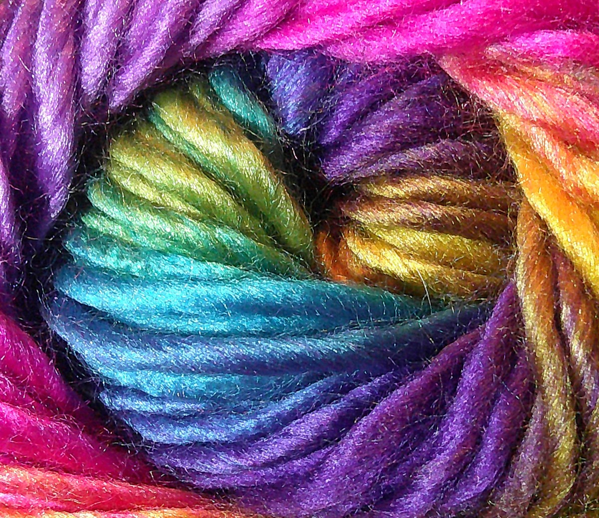 Rainbow Yarn