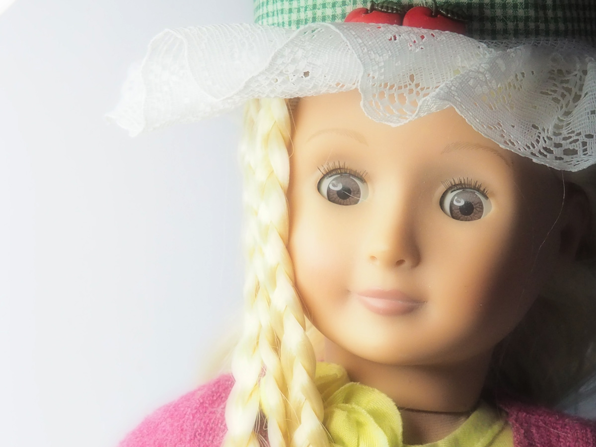 Doll in soft focus