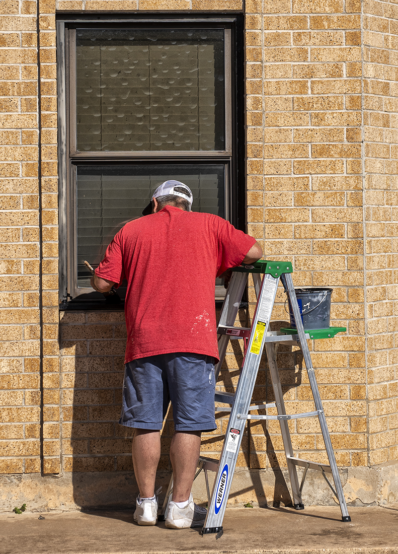 painting old stains