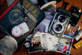 My grandfathers camera that photographed my 8 year old father, and my 8 year old son