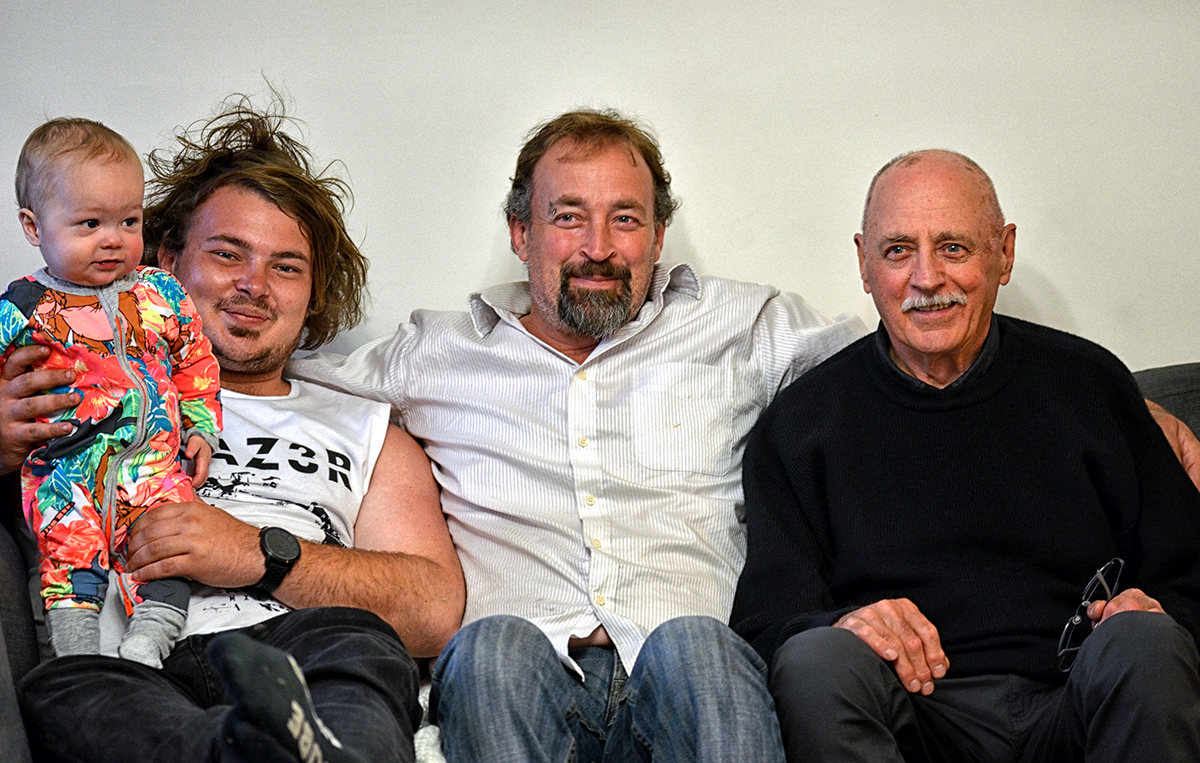 4 generations, same given name, same family name.