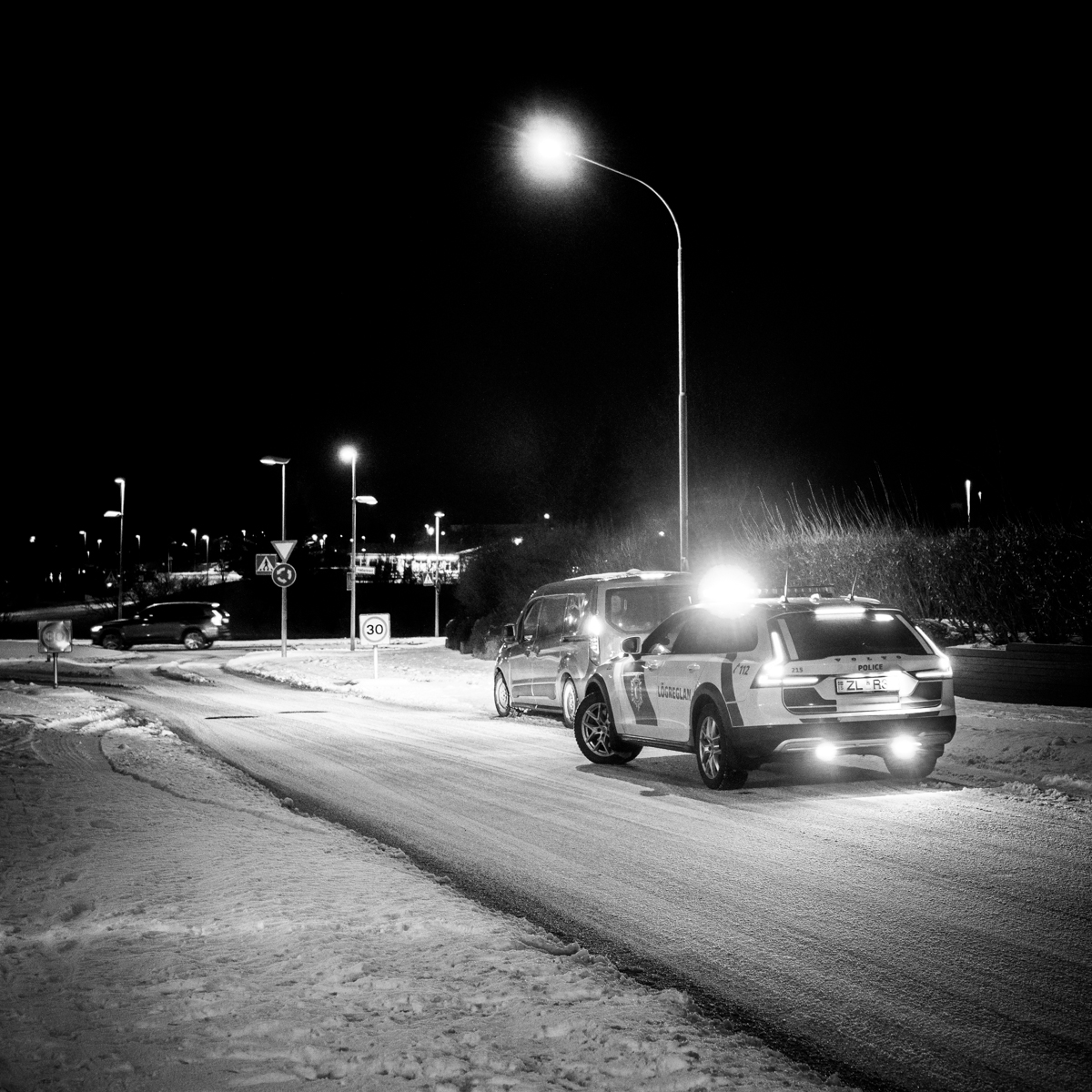 What seems to be the problem, officer?