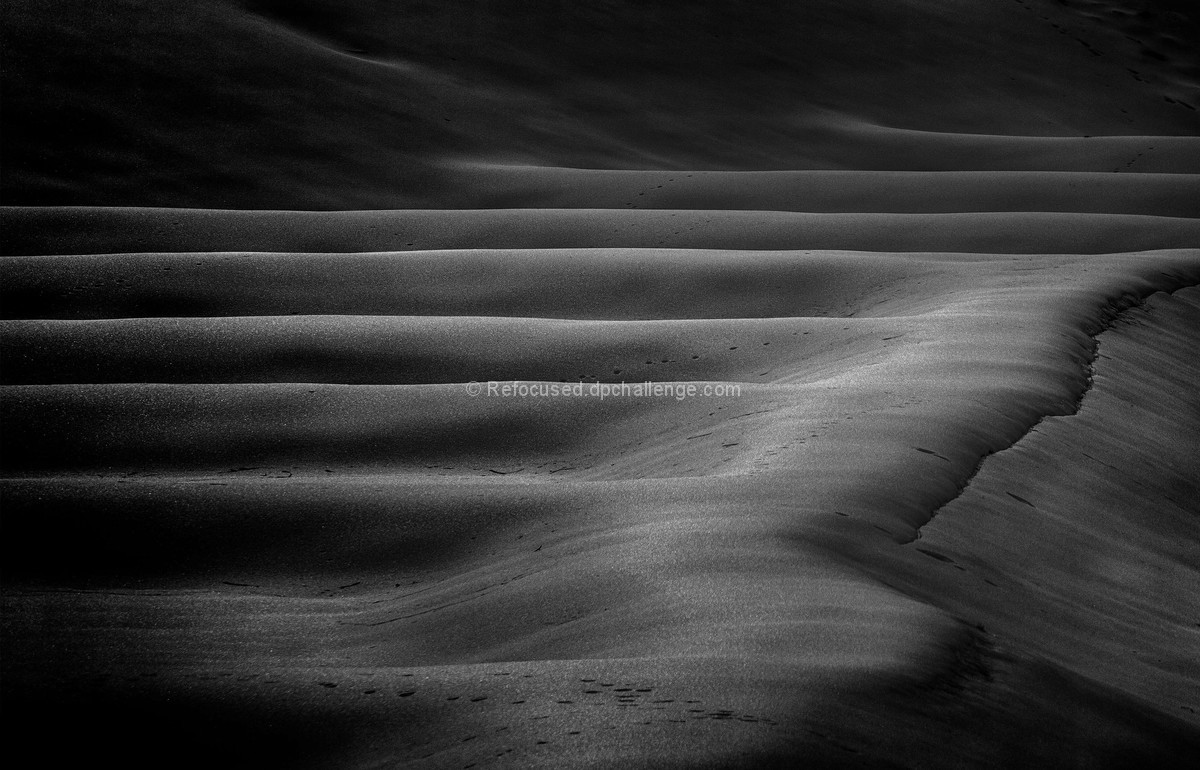 Sculptured Snow Drifts