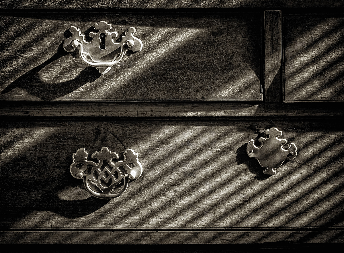 185y Century Secretary Detail - Stuart's Desk