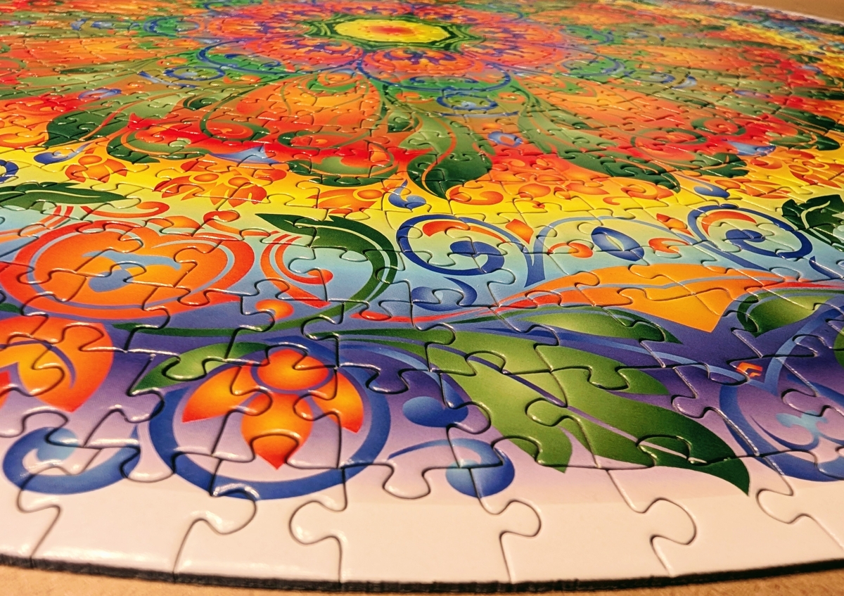 1000 piece make one big circle