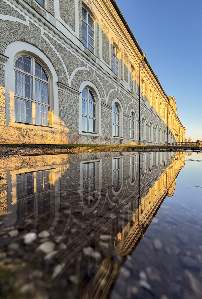 the castle in the puddle