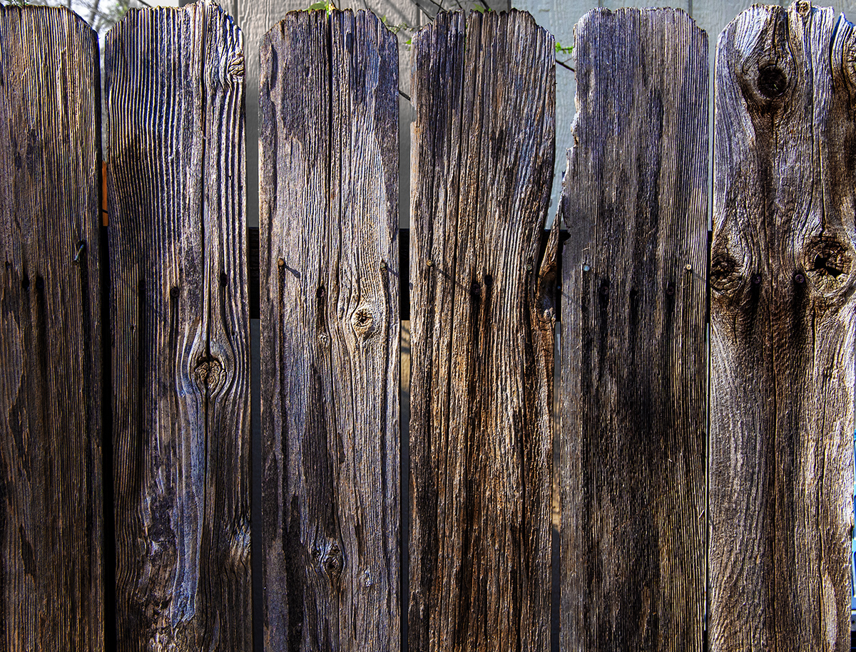 an old fence