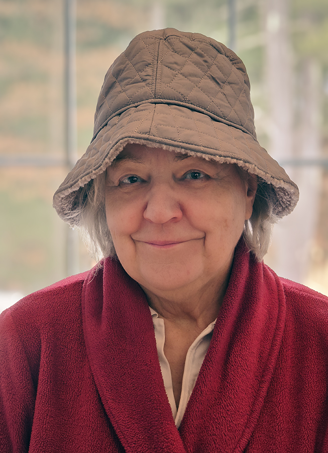 My Sweetie in her Cabin Cap :-) 
