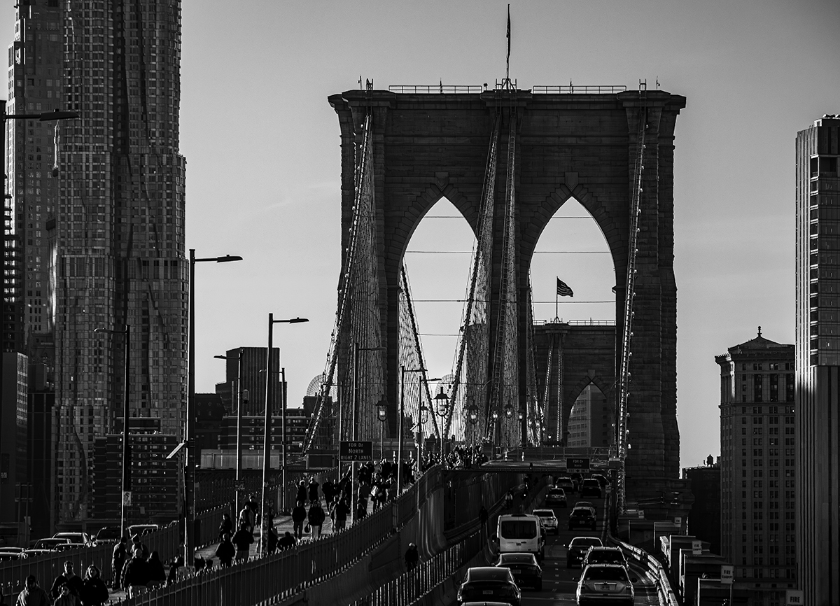 west into Manhattan