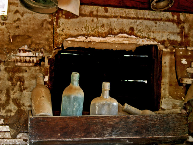 Dusty bottles
