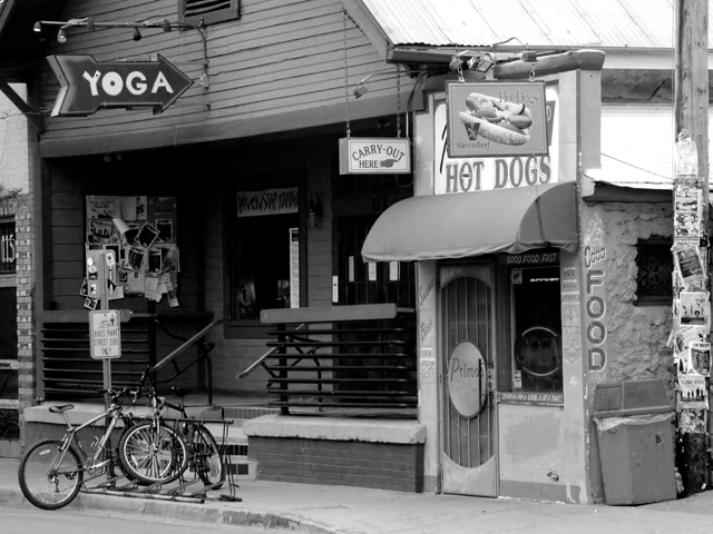 Yoga and Hotdogs