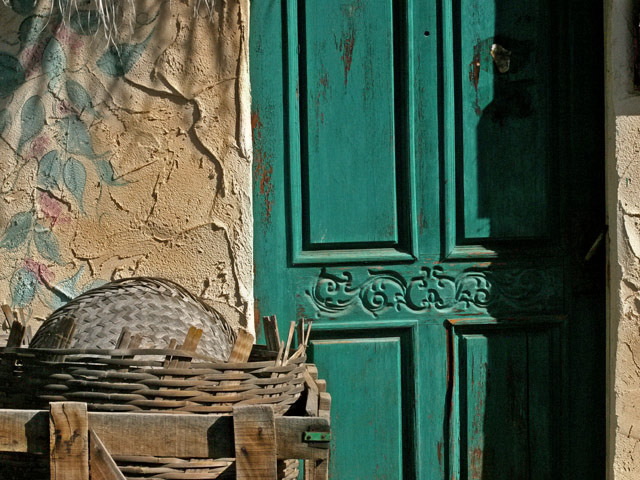 Wall Door and Basket