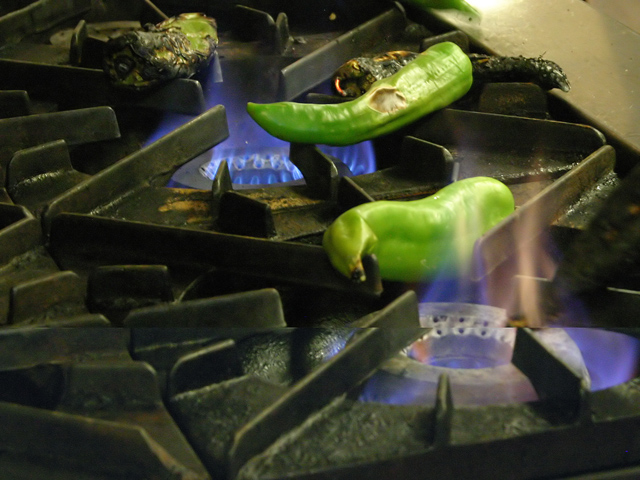 Roasting Peppers