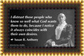 002 Susan B. Anthony on Religion